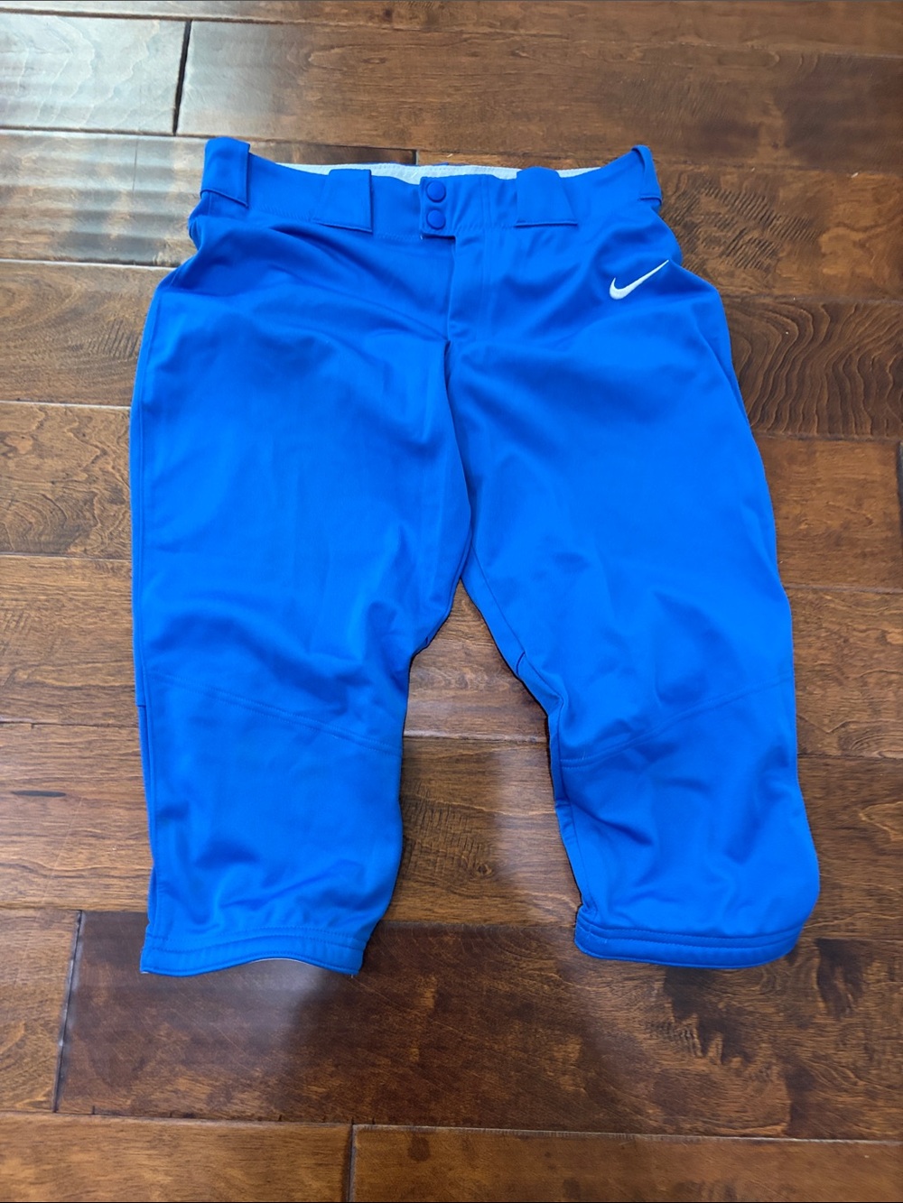 Nike Kids Bright Blue Athletic Baseball Shorts